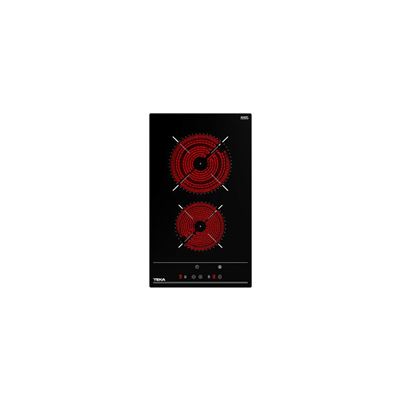 Placa Vitrocerámica Teka Tzc 32320 Ttc Bk 2.900 W 2 Zonas