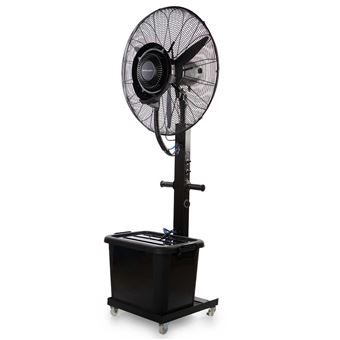 Ventilador de pie Orbegozo SFA 8000 con humidificador negro