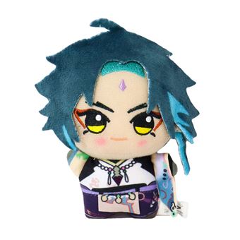 Peluche Genshin Llavero Xiao 10cm multicolor - 1