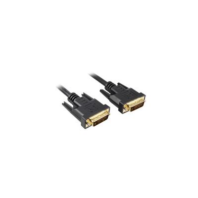 Sharkoon 3M Dvi-D To Dvi-D (24+1) - Cables Dvi
