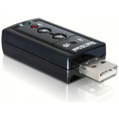 Delock Adaptador De Sonido Usb 7.1 Netlock