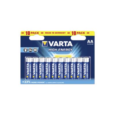 1x10 Varta High Energy Mignon AA LR 6