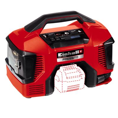 Compresor híbrido Pressito Einhell TE-AC 18/11 LiAC - 4020460