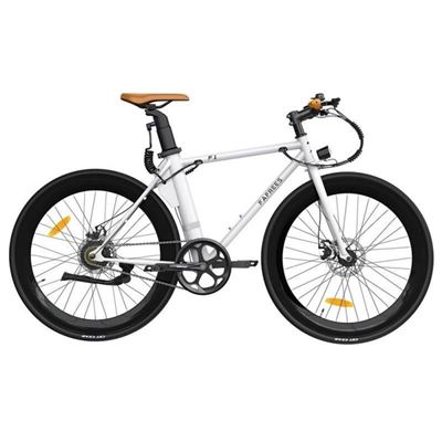 Bicicleta Eléctrica Fafrees F1 36V 8.7Ah Bateria 25km/h Velocidad Max Blanco