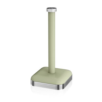 Porta Rollos de papel de cocina Swan SWKA1040GN acero inoxidable, Vintage Diseño retro Verde