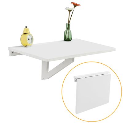 Mesa Plegable de Pared SoBuy FWT03-W 60 x 40cm blanco