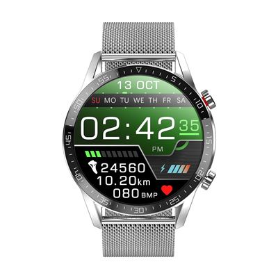 Smartwatch IJ-Men Watch ATOM-Silver (Acero plateado)