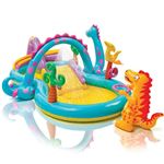 Intex Centro De juegos inflable 78 x 228 112 cm niños partir 2 años dinoland 57135ep 333 229