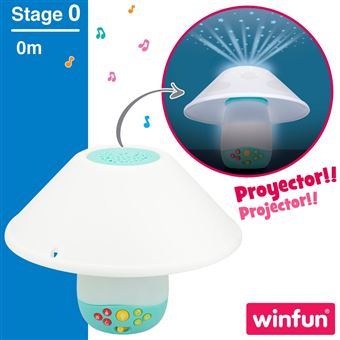 Proyector para bebé 3 en 1 Winfun, Juegos estimulantes para niños