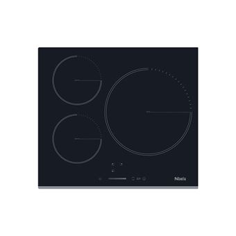 Placa de inducción Nibels VINS 323 BS 3 Zonas 60cm 7100W Negro - Fogones -  Los mejores precios | Fnac