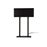 Lámpara de mesa Homemania Way Surf III Negro 35x15x52 cm_0