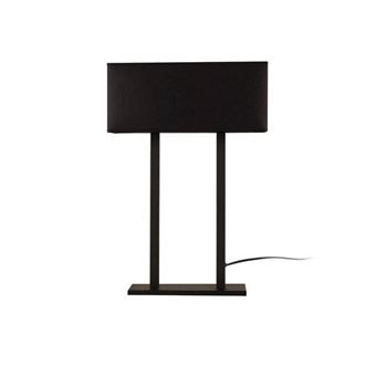 Lámpara de mesa Homemania Way Surf III Negro 35x15x52 cm