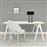 Lámpara de mesa Homemania Way Surf III Negro 35x15x52 cm_2