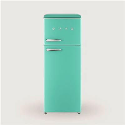 Frigorífico 2 Puertas Evvo F45 215l Verde Pastel E