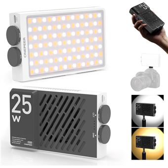 Luz Led Light Cm25 Cinepeer Compacta y Eficiente - 1