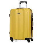 Maleta de viaje trolley 60 cm mediana Itaca T71500 mostaza