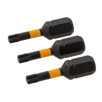 Triton 738681 - Puntas T15 para atornillador de impacto, 3 pzas