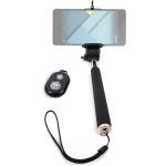 Selfie Stick Telescópico Para BQ Aquaris M4.5 / M5 / M5.5 + Mando A Distancia - Ajustable Y Extensible - Alta Calidad Por DURAGADGET