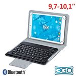 Funda Ebook Tablet 10 pulgadas Universal 3GO Negro + Teclado Bluetooth