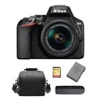 Nikon D3500 KIT AF-P 18-55mm F3.5-5.6G VR + SD 32Go + Bolsa + EN-EL14A Battery + Memory Card Reader