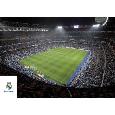 Postal A4 Real Madrid Santiago Bernabeu Interior