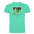 Camiseta manga corta Friking, Modelo 1010 Alien Frog Talla L, Menta