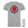 Camiseta manga corta Friking, Modelo 990 Red Hot Cthulhu Peppers Talla 12 años, Gris