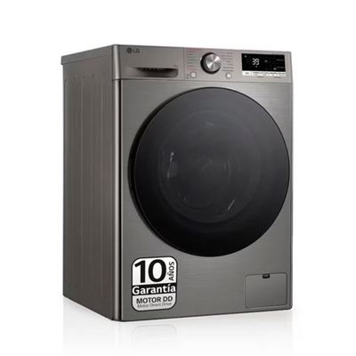 Lavadora De Carga Frontal Lg F4wr7010ags 10kg/1400rpm Inox A