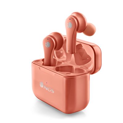 Ngs Coral Auriculares In-Ear Inalámbricos Artica Bloom 24 Hrs Autonomía Control Táctil Carga Usb Typec