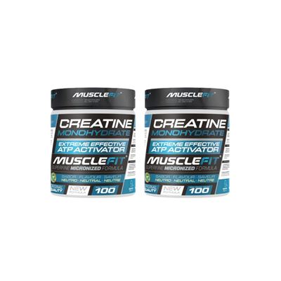 Pack 2 X Creatina Monohidrato Micronizada 300g + Regalo Musclefit
