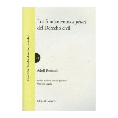 Comares Editorial Fundamentos A Priori Del Derecho Civil Los