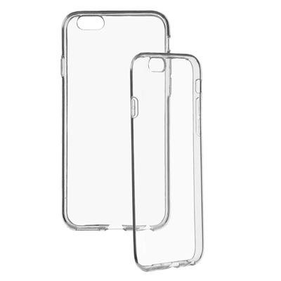 Funda Silicona Transparente Compatible Con Iphone 6 Plus - Imagen 2