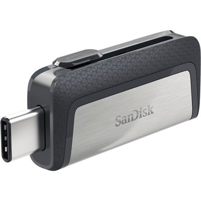 Sandisk Ultra Dual Drive USB Type-c 128 GB 128gb USB 3.0 (3.1 gen 1) Type-a/type-c Negro, Plata Unidad Flash USB - Pendrive / Memoria USB