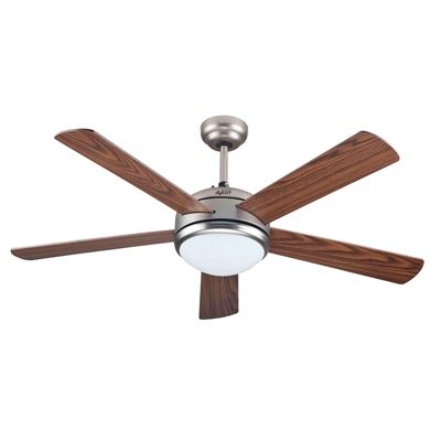 Ventilador De Techo Con Luz Avant - 3 Velocidades- 65 Watios 5 Aspas De Fibras
