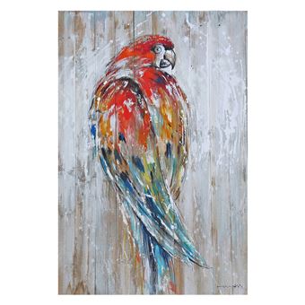 Cuadro loro. Óleo sobre lienzo (80 x 120 cm) - 50291011444185