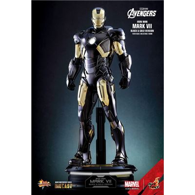 ホットトイズ MMS741D61 アイアンマン・マーク7 ブラック＆ゴールド版 ホットトイズ MMS741D61アイアンマン・マーク7（ブラック＆ゴールド版