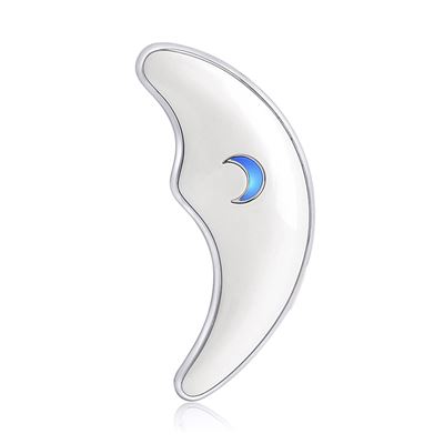 Pluma Masajeadora Dam Gua Sha De Raspado De Meridianos Sc510 Blanco