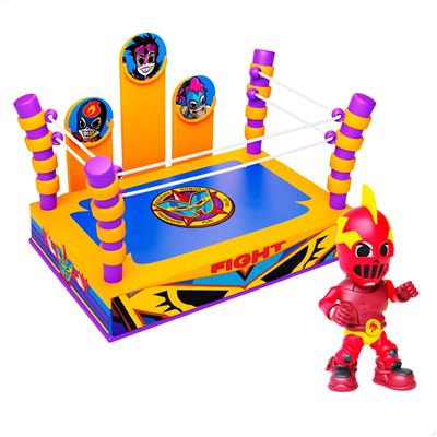 Supermasked Ring De Entrenamiento Con Figura Exclusiva