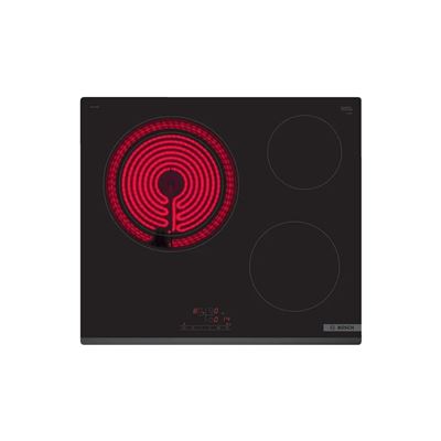 Placa Bosch Pkk631bb8e Cerámico 3 Negro