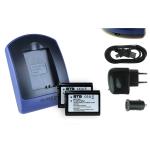 2 Baterìas + Cargador (USB/Coche/Corriente) NP-FW50 para Sony Alpha ? ILCE-3000, 5000