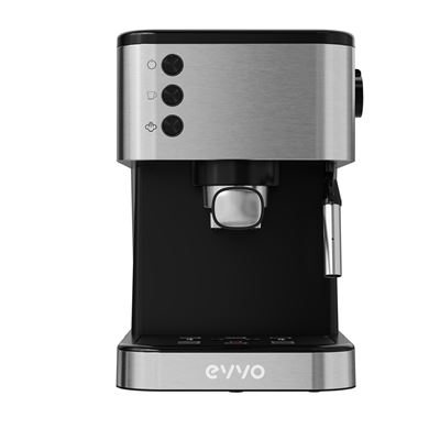 Cafetera Express Evvo Intensa 10, Cuerpo De Acero, 20 Bares De Presion, Espressos Y Capuccinos, 1350w, Portafiltros, Depósito De 1,5 L