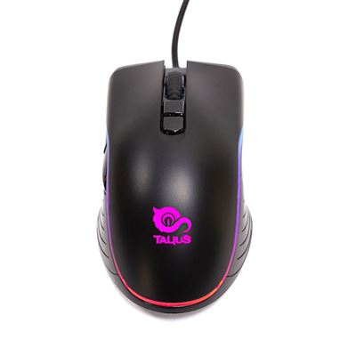 Talius Ratón Gaming Spitfire 12000Dpi, 6 Botones, Led Rgb, Black