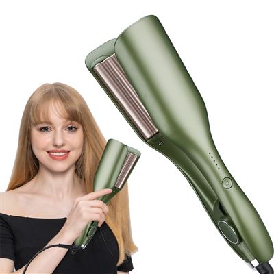 Moldeador De Pelo Rz005 80w Temperatura De 130 A 210 Grados Dam Verde