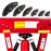 Maquina hidráulica de doblado de tubos 43 kg, Rojo_2