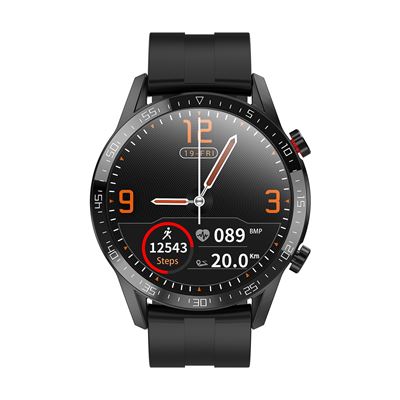 Smartwatch IJ-Men Wath ATOM-Negro (Gel de sílice negro)