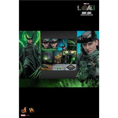 GOD LOKI DX40 1/6スケールフィギュア Figura Hot Toys DX40 - Marvel Comics - Loki - God Loki