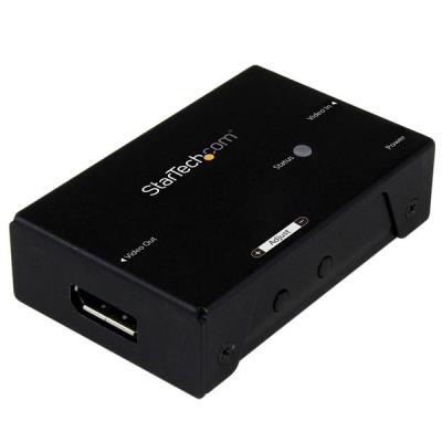Startech Amplificador De Señal Displayport - Extensor Alargador Dp - 4K 60Hz