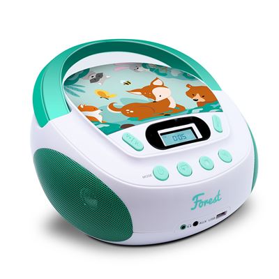 Reproductor Cd Mp3 Usb Metronic 477147 Bosque Usb