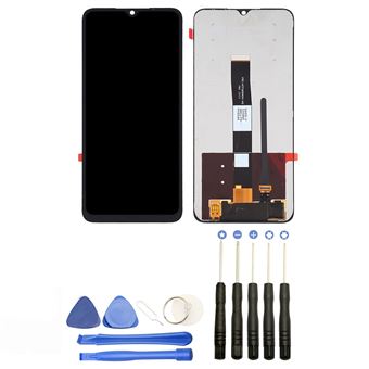 Pantalla LCD + Vidrio Táctil para Xiaomi Redmi 9C M2006C3MG, M2006C3MT 6.53"" Negro + Herramientas - 1