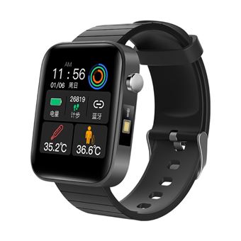 Smartwatch T68 1.54 temperatura corporal linterna negro Smartwatch Los mejores precios Fnac